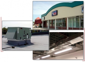 Commercial HVAC System Installed by Williams Service Co. at Print-O-Stat