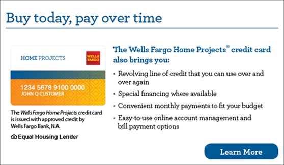 wells fargo financing banner